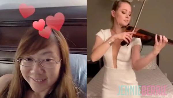 Melissa the awesome violinist