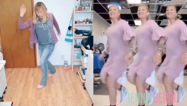 Shuffling a Classic one with Liz