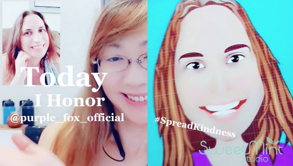 Today I Honor Purple Fox