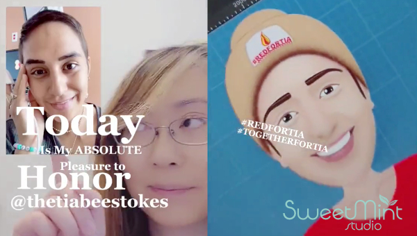 Today I Honor Tia #RedforTia