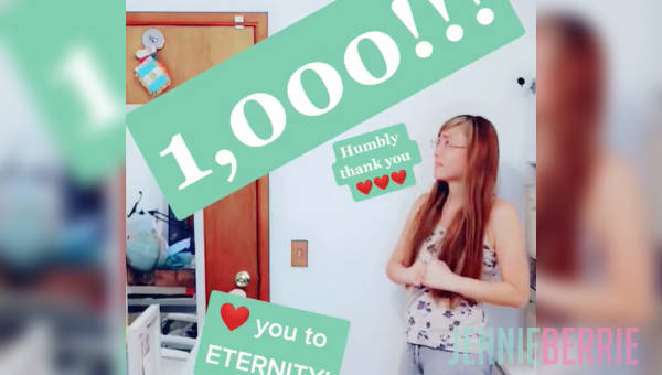 Thank You for 1000 Followers! OMG!