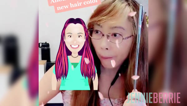 Updating Mindie's Hair Color