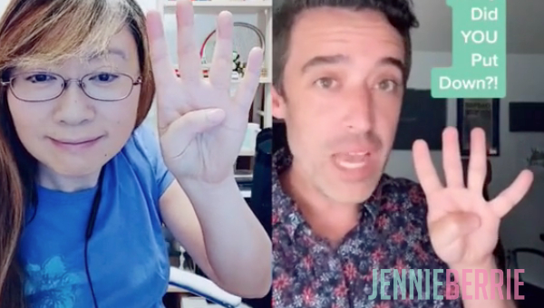 Put a Finger Down Challenge Again!