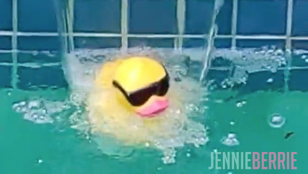 My Pool Duck Enjoying Life