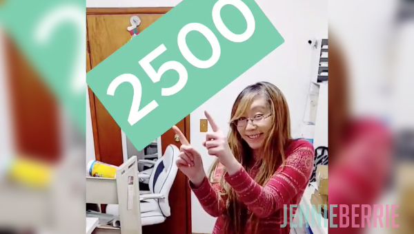 Thank You For 2500 Followers!