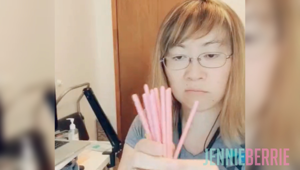 This is The 3rd Time Eating Pockys Like This In My Whole Life