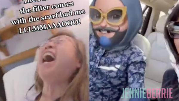 It's the Scarf On Her Hubby's Filter