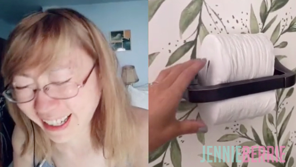 Blind React - Toilet Paper Holder