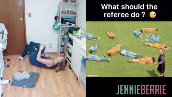 When Footballers Fake Injury haha