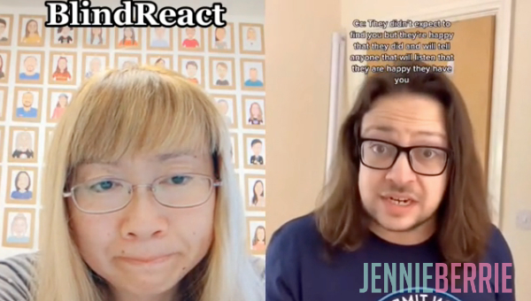 Blind React - I'm Very Lucky