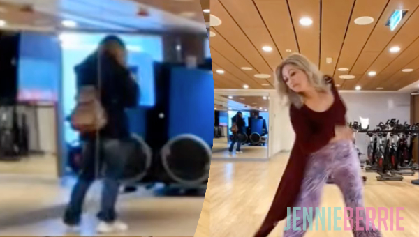 Behind The Scene From Liz's Dance