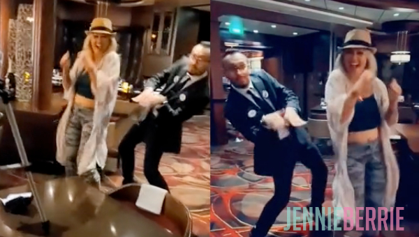 Behind The Scene From Liz's Dance With Maitre d