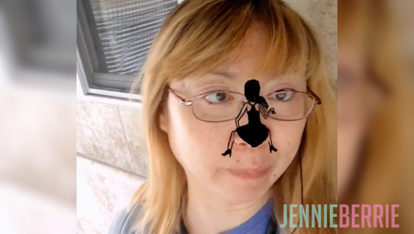 This Girl Tweking on my Nose!