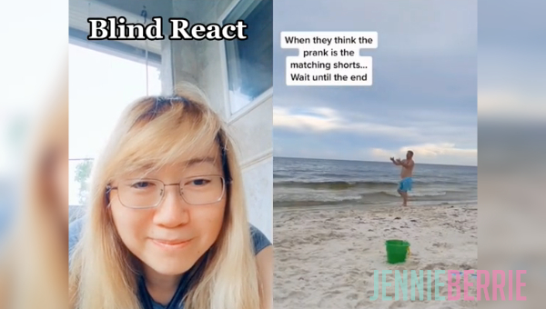 Blind React - Disappearing Shorts