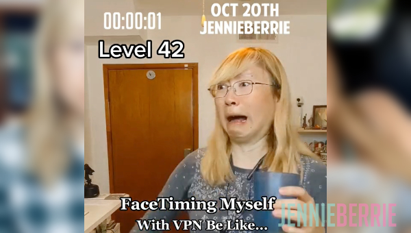 Facetiming Myself With VPN Be Like