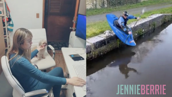 The Mysterious Upstairs Paddler: My Kayak-Obsessed Neighbor? Haha